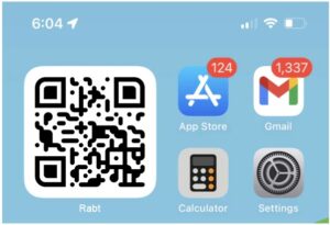 how to add QR code Widget for ipnone home screen image 1